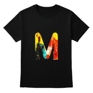 Black Cotton T-Shirt with “Tum Rakshak Kaahu Ko Darna” Hanuman Quote – Unisex, Soft Fabric, Bold Red Print - Image 6